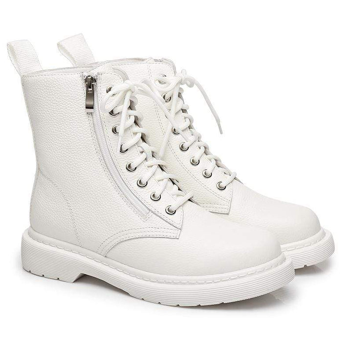 Ellen Black Leather Women Boots - UGG Direct Online