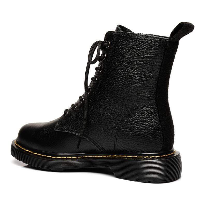 Ellen Black Leather Women Boots - UGG Direct Online