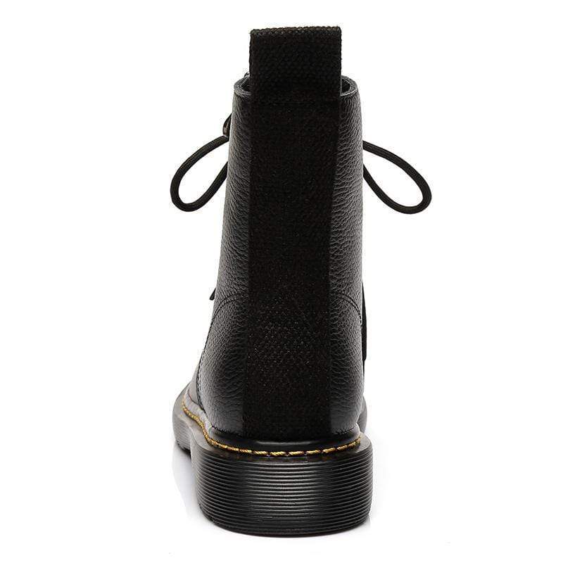 Ellen Black Leather Women Boots - UGG Direct Online
