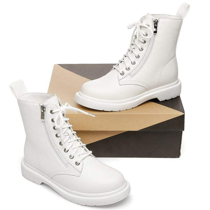 Ellen Black Leather Women Boots - UGG Direct Online