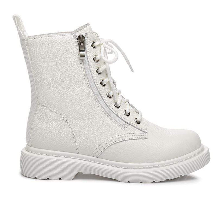 Ellen Black Leather Women Boots - UGG Direct Online