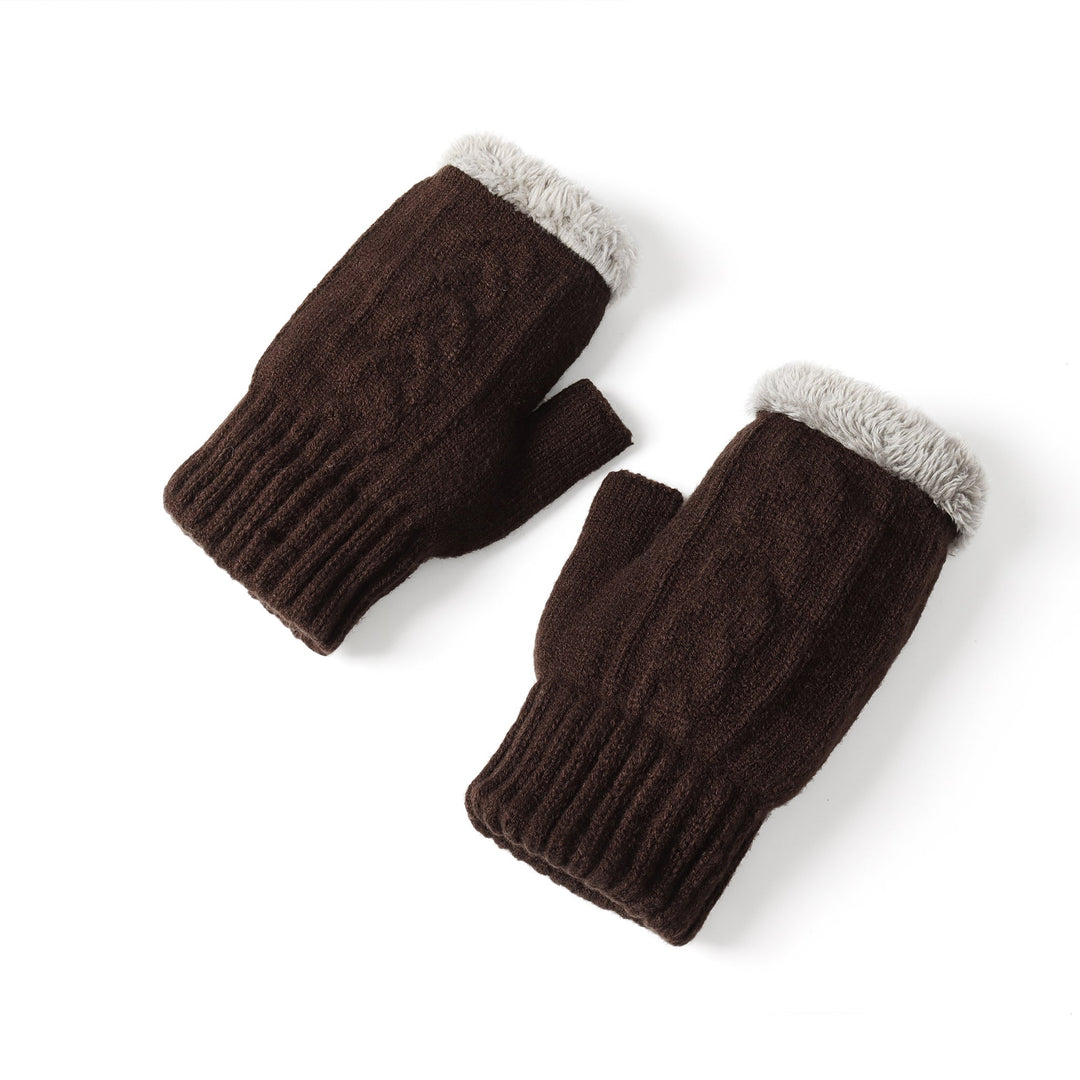 Fingerless Ultra Plush Knit Gloves - UGG Direct Online
