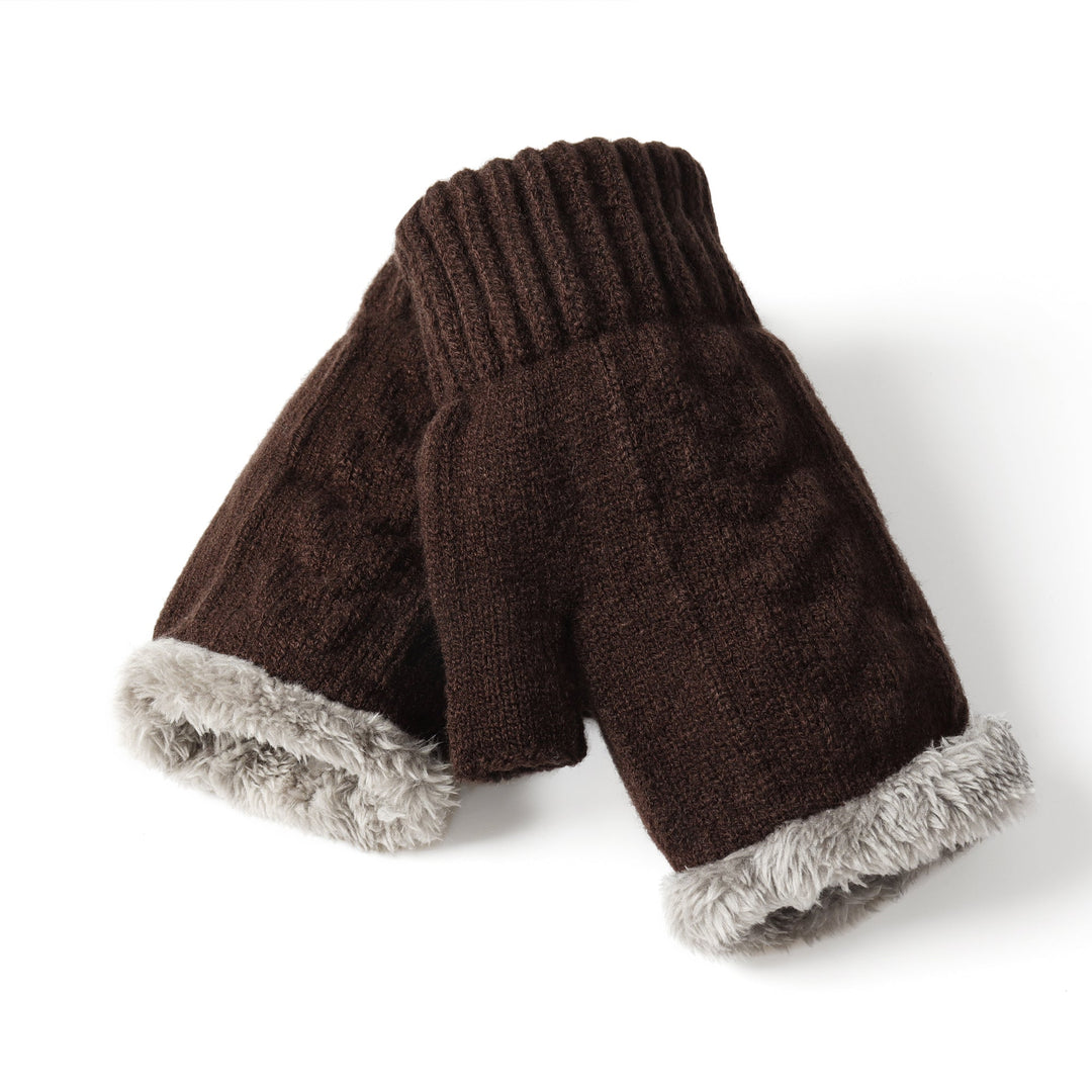 Fingerless Ultra Plush Knit Gloves - UGG Direct Online
