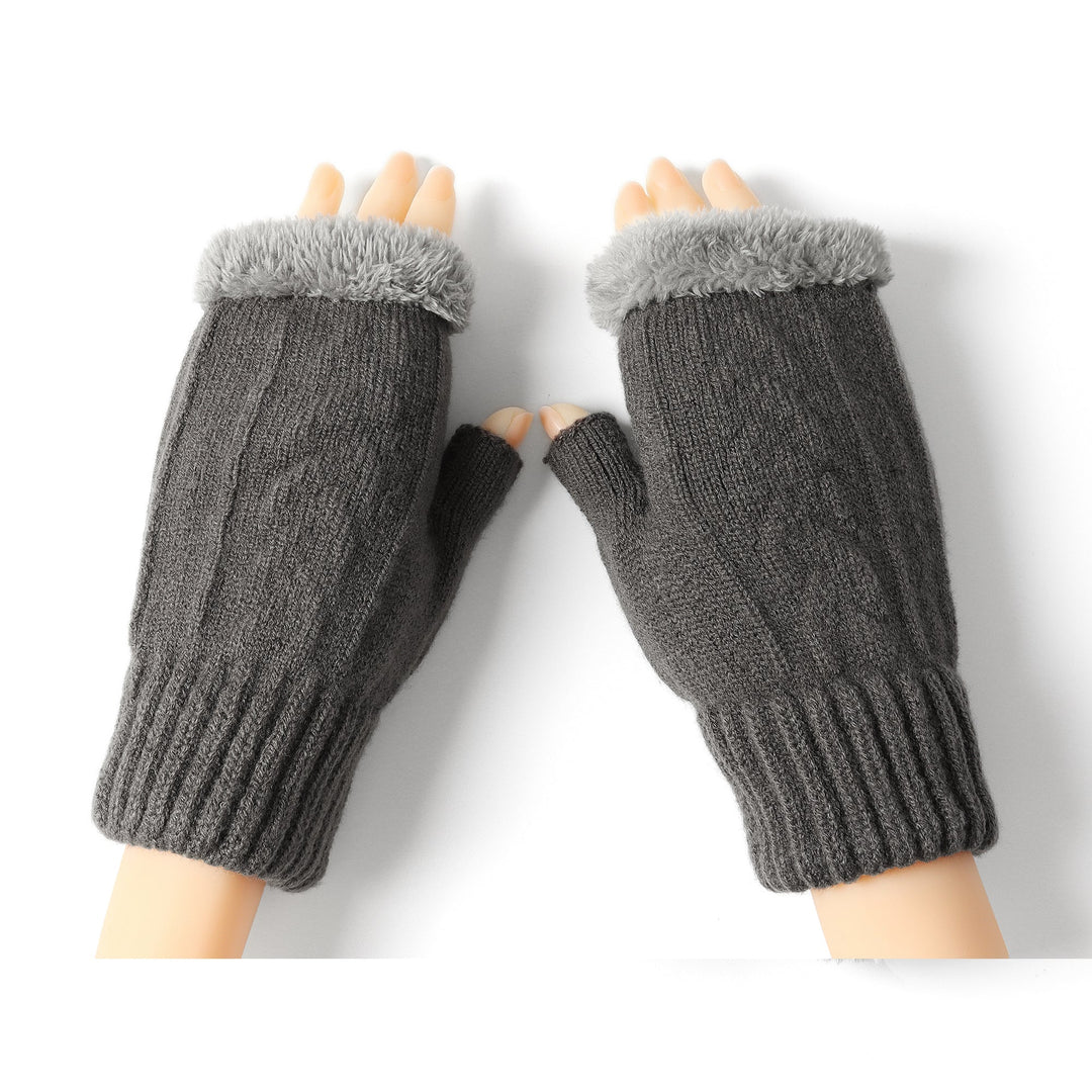 Fingerless Ultra Plush Knit Gloves - UGG Direct Online