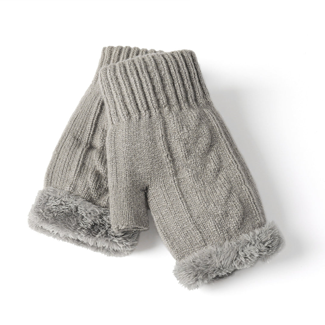 Fingerless Ultra Plush Knit Gloves - UGG Direct Online