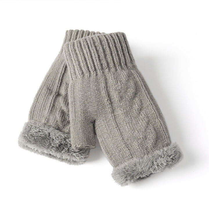 Fingerless Ultra Plush Knit Gloves - UGG Direct Online
