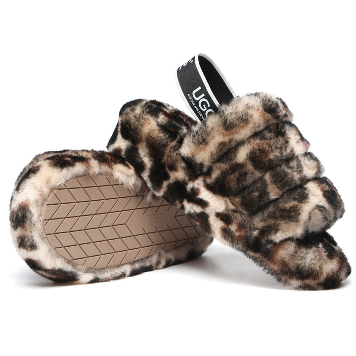 Fluffilicious Leopard UGG Slippers - UGG Direct Online