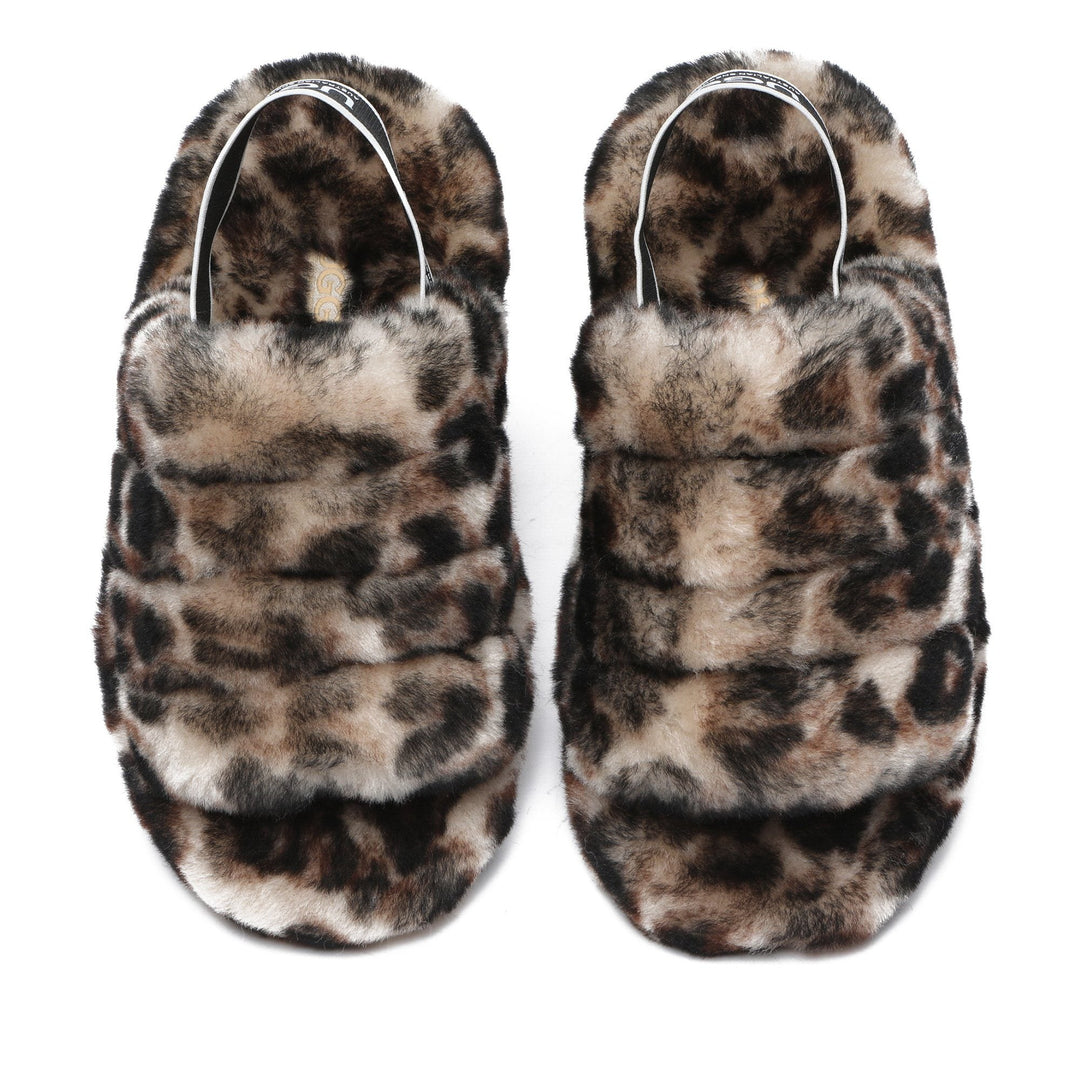 Fluffilicious Leopard UGG Slippers - UGG Direct Online
