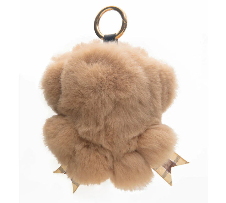 Fluffy Bear Keyring - UGG Direct Online