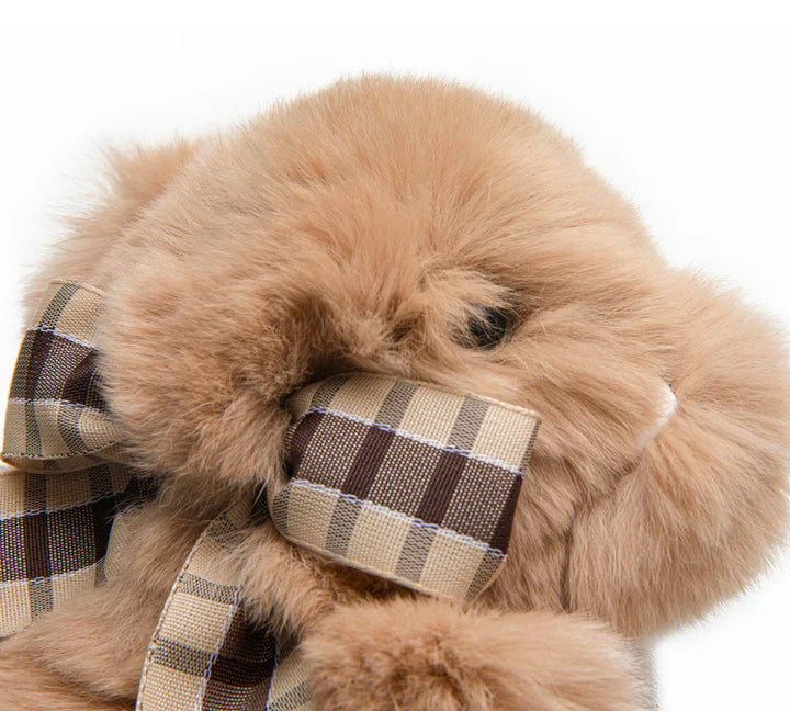 Fluffy Bear Keyring - UGG Direct Online