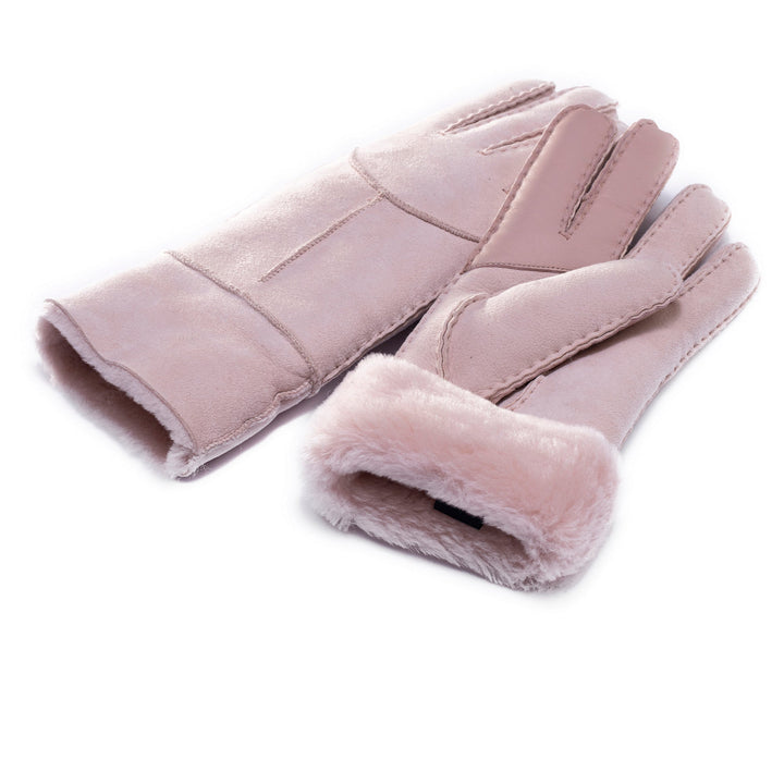 Fluffy Puffs Ladies Sheepskin Gloves - UGG Direct Online