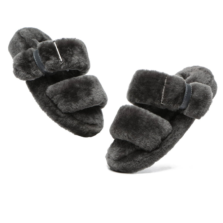 Fluffy UGG Slides Jamie Ultra Comfort Sole - UGG Direct Online