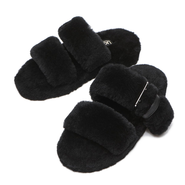 Fluffy UGG Slides Jamie Ultra Comfort Sole - UGG Direct Online