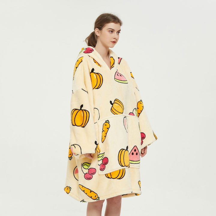 Fruits Cream Hoodie Blanket - UGG Direct Online