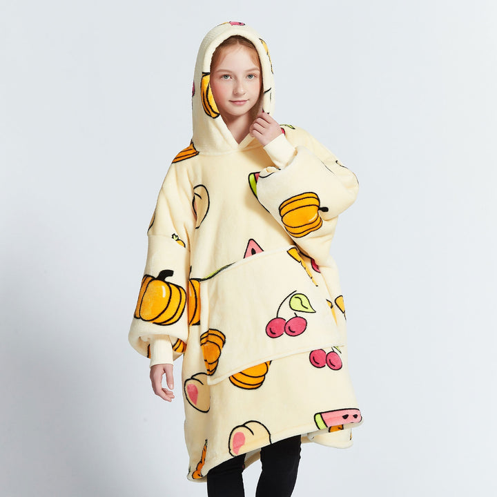 Fruits Cream Kids Hoodie Blanket - UGG Direct Online