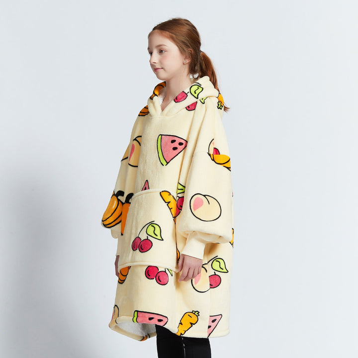 Fruits Cream Kids Hoodie Blanket - UGG Direct Online
