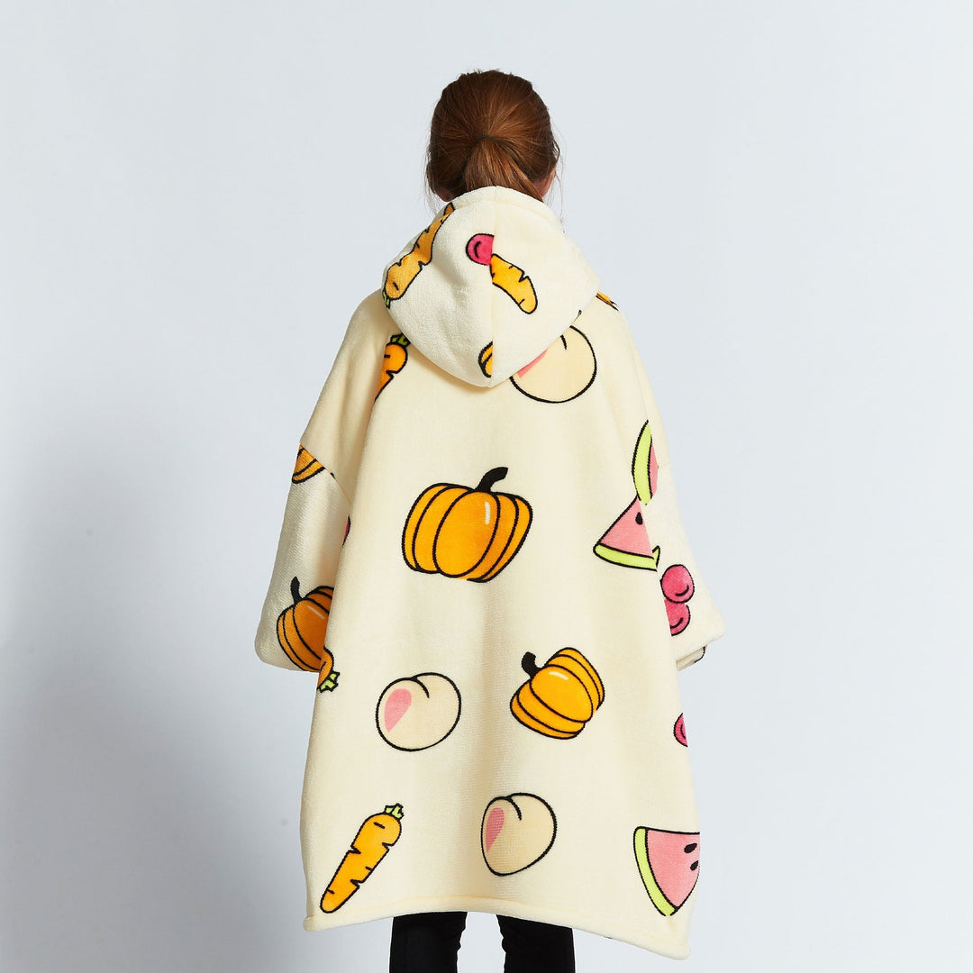 Fruits Cream Kids Hoodie Blanket - UGG Direct Online