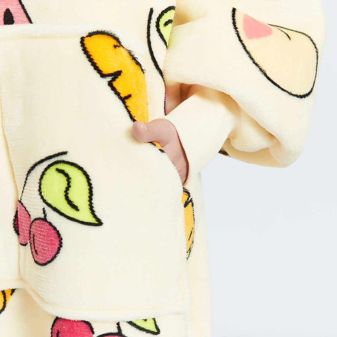 Fruits Cream Kids Hoodie Blanket - UGG Direct Online