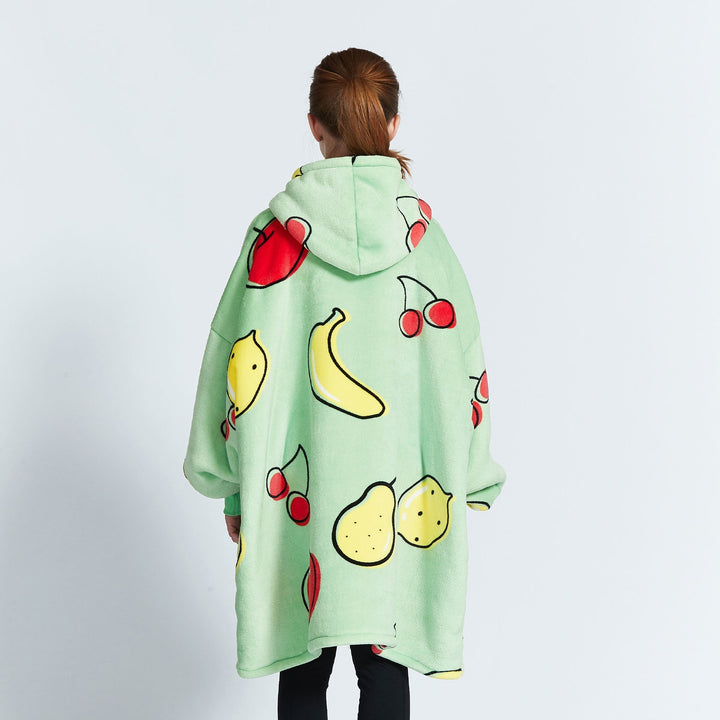 Fruits Green Kids Hoodie Blanket - UGG Direct Online