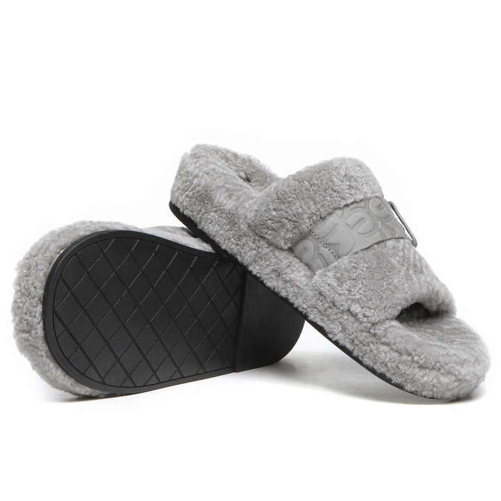 Georgie Sheepskin Wool UGG Slides - UGG Direct Online