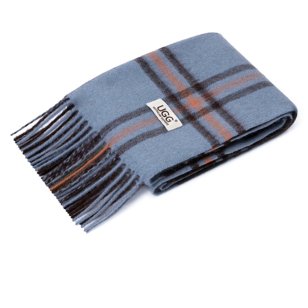 Australian Merino Wool Check Scarf - UGG Direct Online