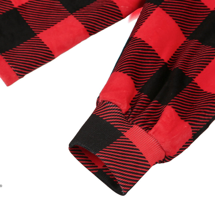 Hoodie Blanket Adult Red Check - UGG Direct Online