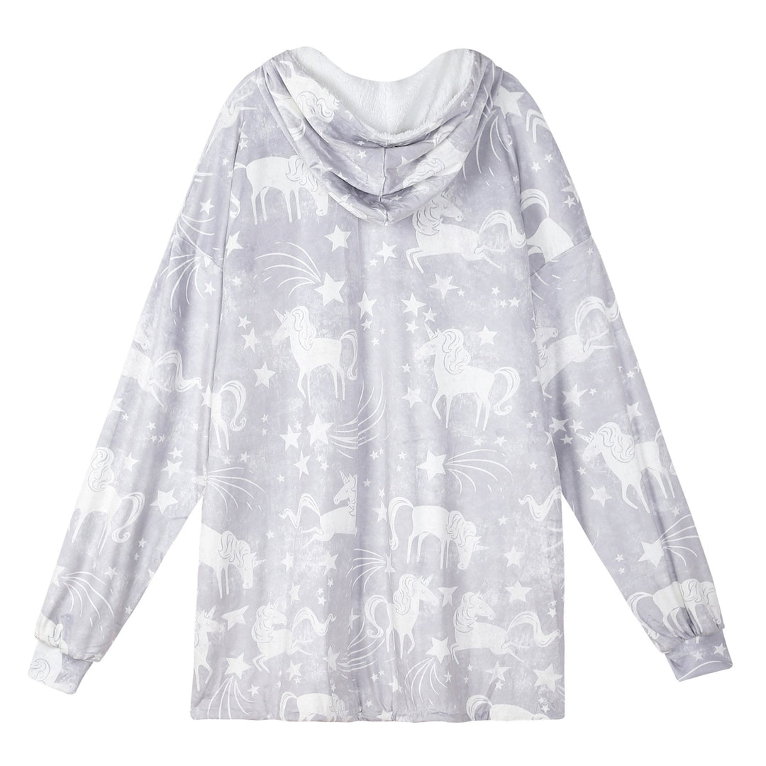 Hoodie Blanket Adult Unicorn - UGG Direct Online