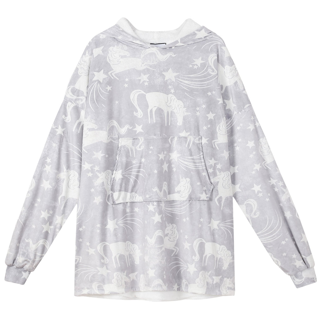 Hoodie Blanket Adult Unicorn - UGG Direct Online