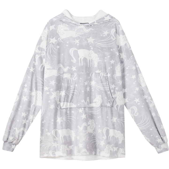 Hoodie Blanket Adult Unicorn - UGG Direct Online