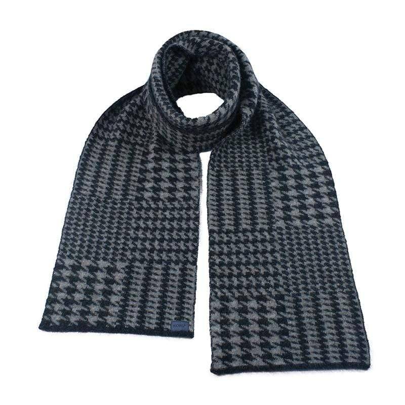 Hounds Tooth Possum Merino Scarf - Espresso - UGG Direct Online