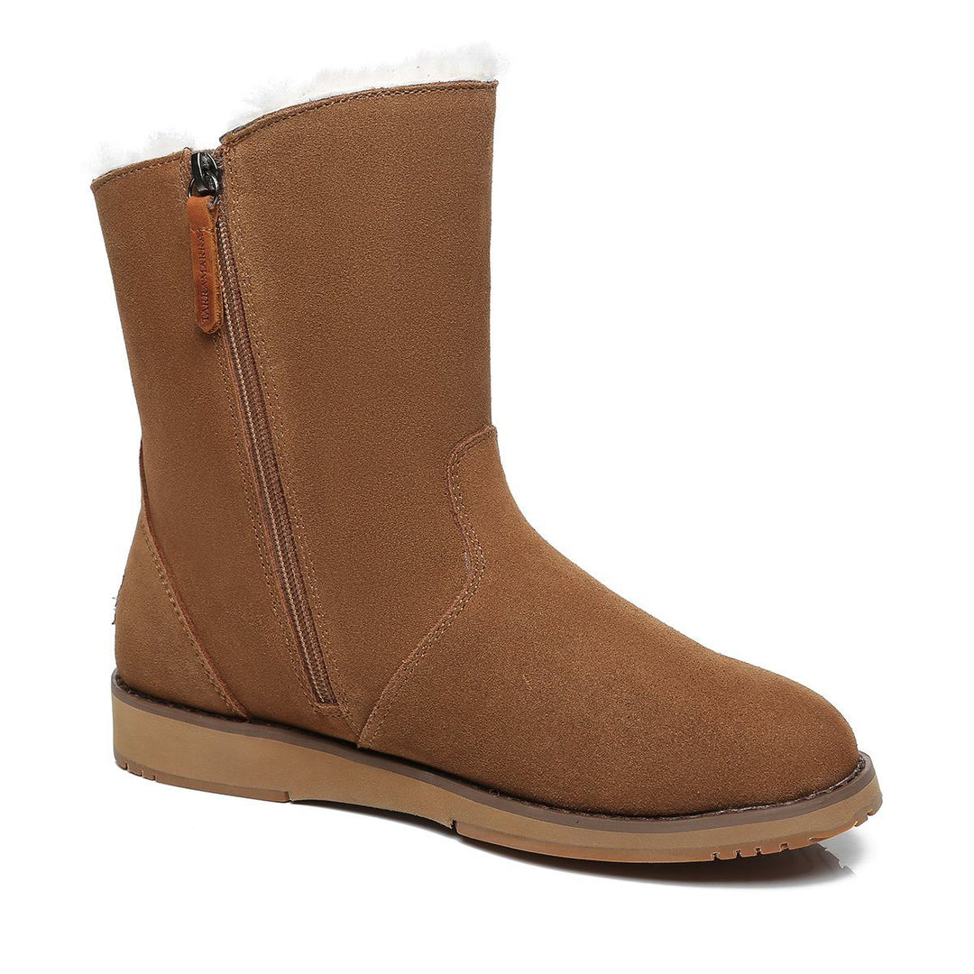 Karina Women Inner Zipper Short UGG Boots - UGG Direct Online