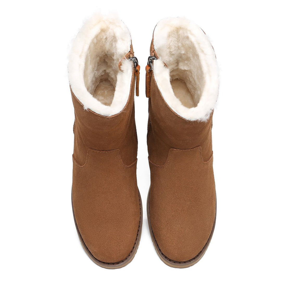 Karina Women Inner Zipper Short UGG Boots - UGG Direct Online