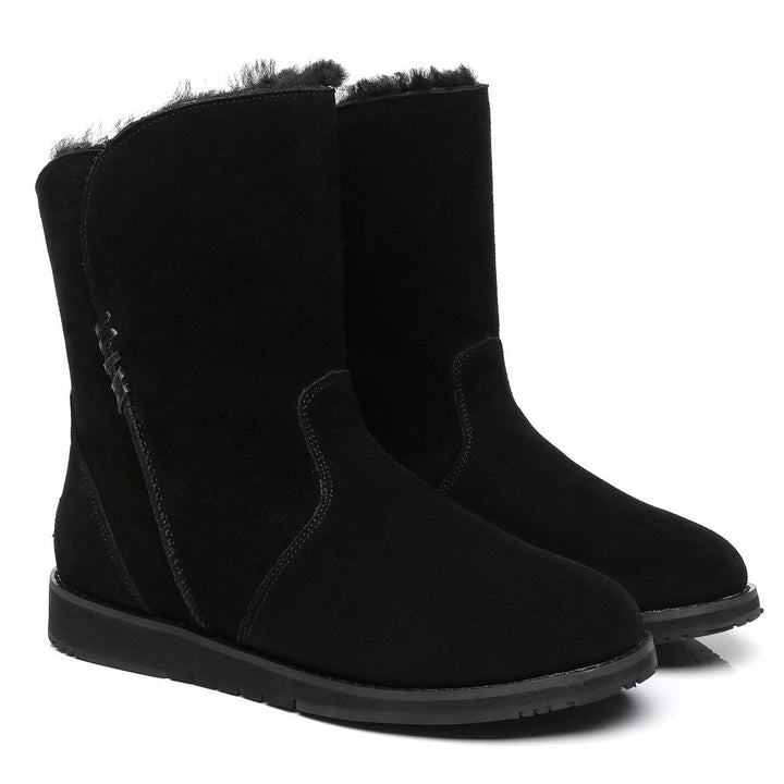 Karina Women Inner Zipper Short UGG Boots - UGG Direct Online