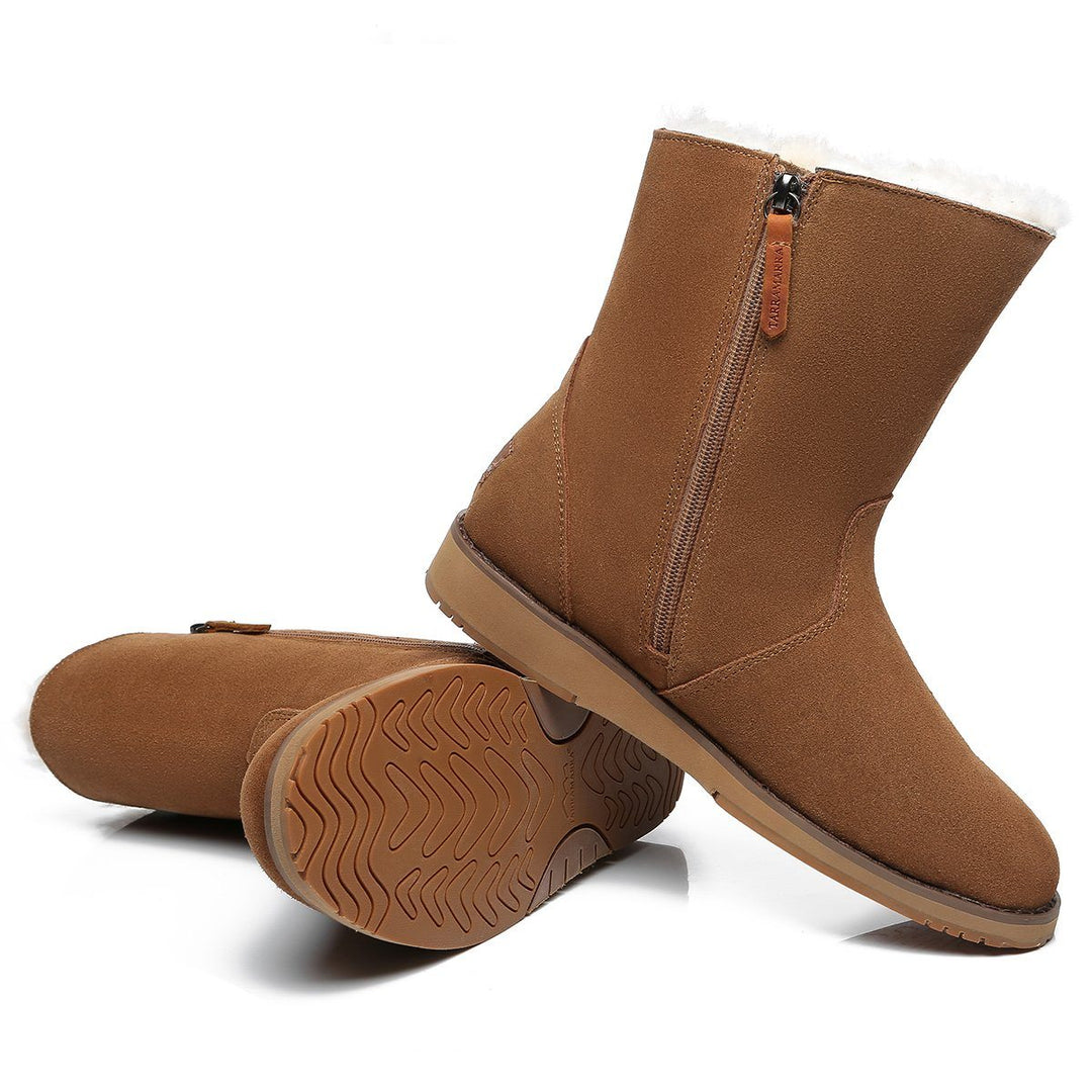 Karina Women Inner Zipper Short UGG Boots - UGG Direct Online