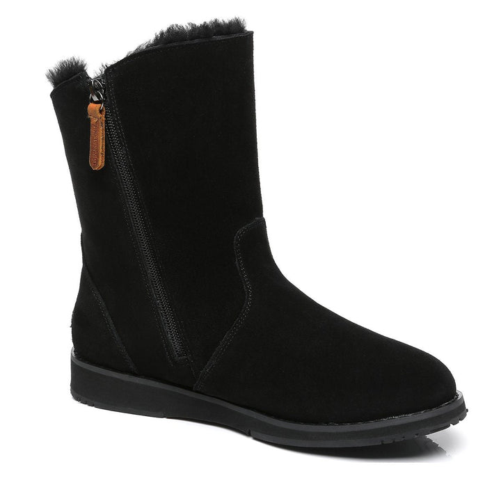 Karina Women Inner Zipper Short UGG Boots - UGG Direct Online