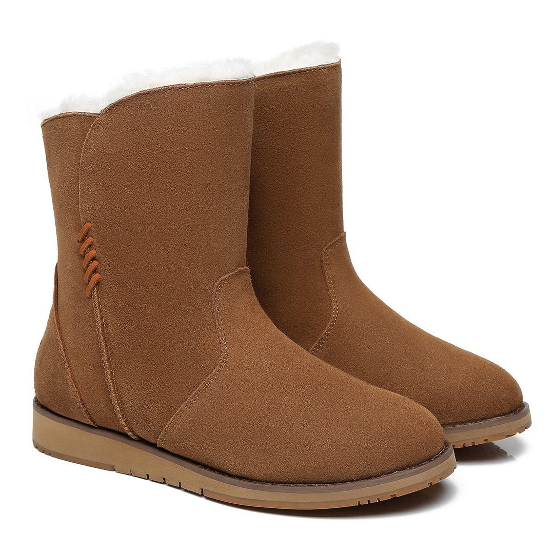 Karina Women Inner Zipper Short UGG Boots - UGG Direct Online