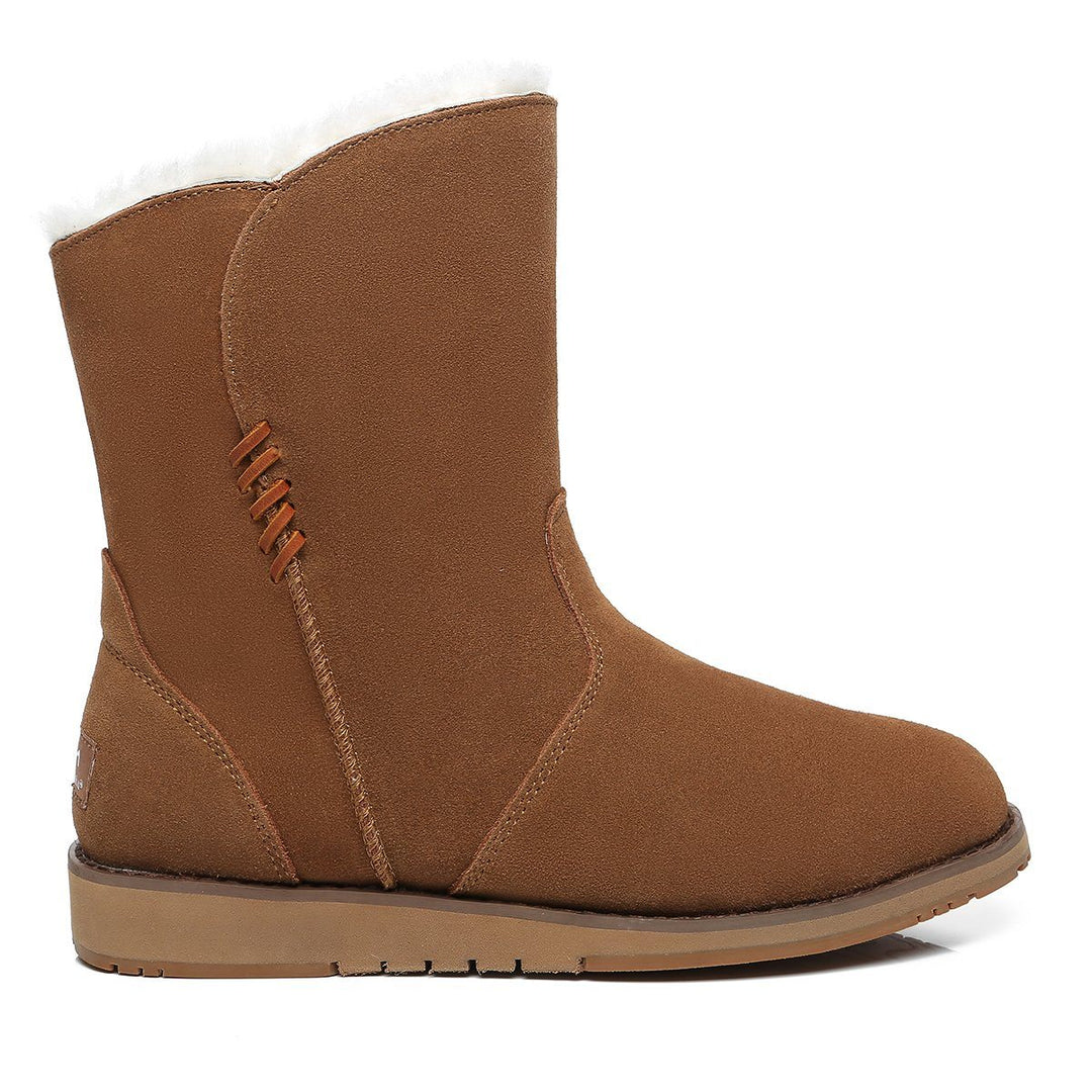 Karina Women Inner Zipper Short UGG Boots - UGG Direct Online