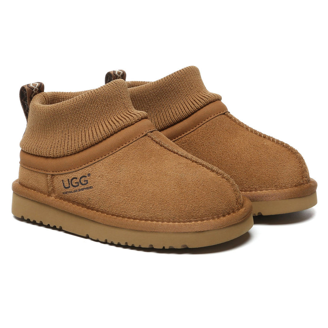 Kids Knit UGG Ankle Slippers - UGG Direct Online
