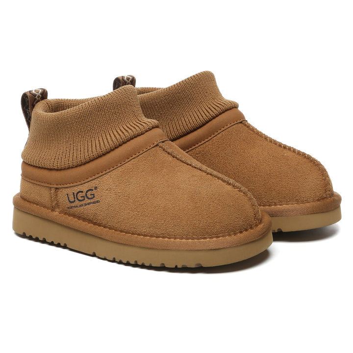 Kids Knit UGG Ankle Slippers - UGG Direct Online