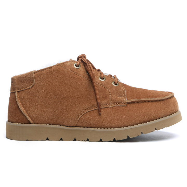 Lace Up Sheepskin Men Ankle UGG Boots - UGG Direct Online