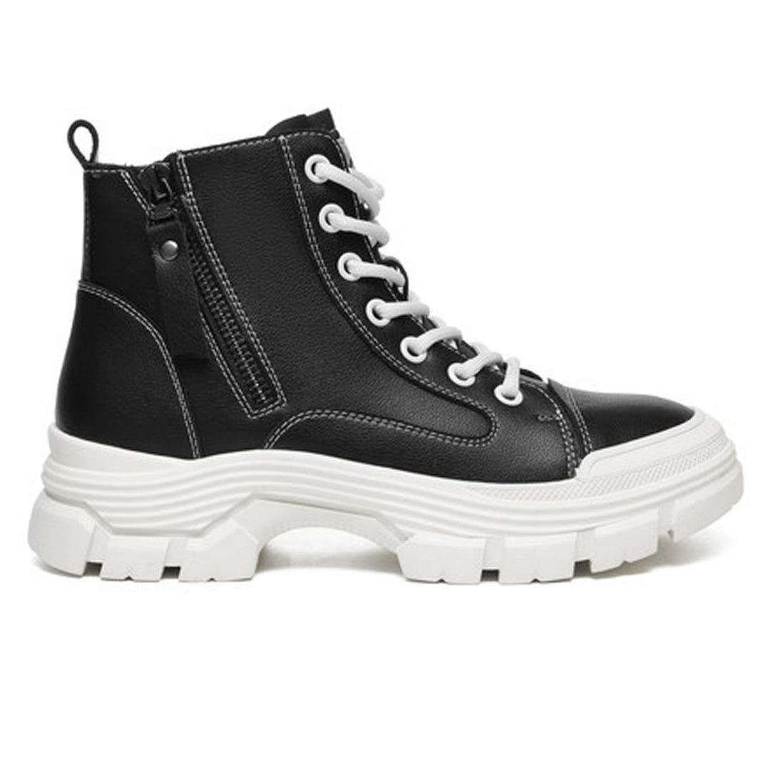 Leather Chunky Ankle Boots - UGG Direct Online