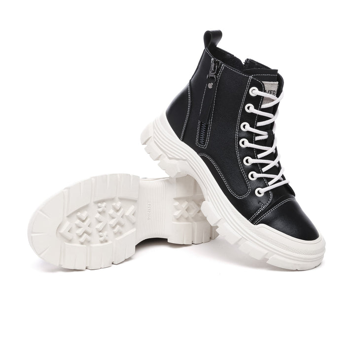 Leather Chunky Ankle Boots - UGG Direct Online