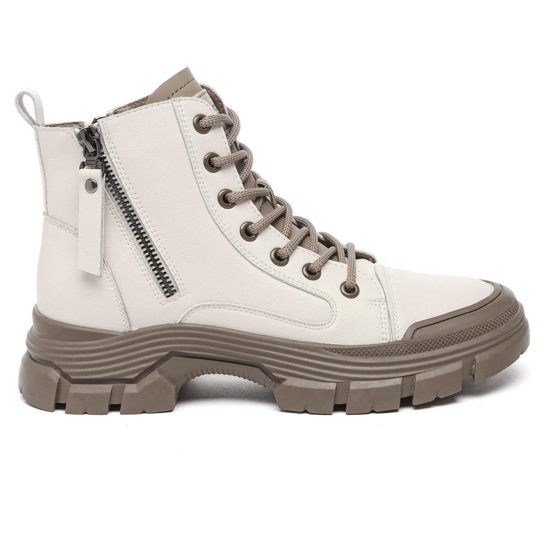 Leather Chunky Ankle Boots - UGG Direct Online