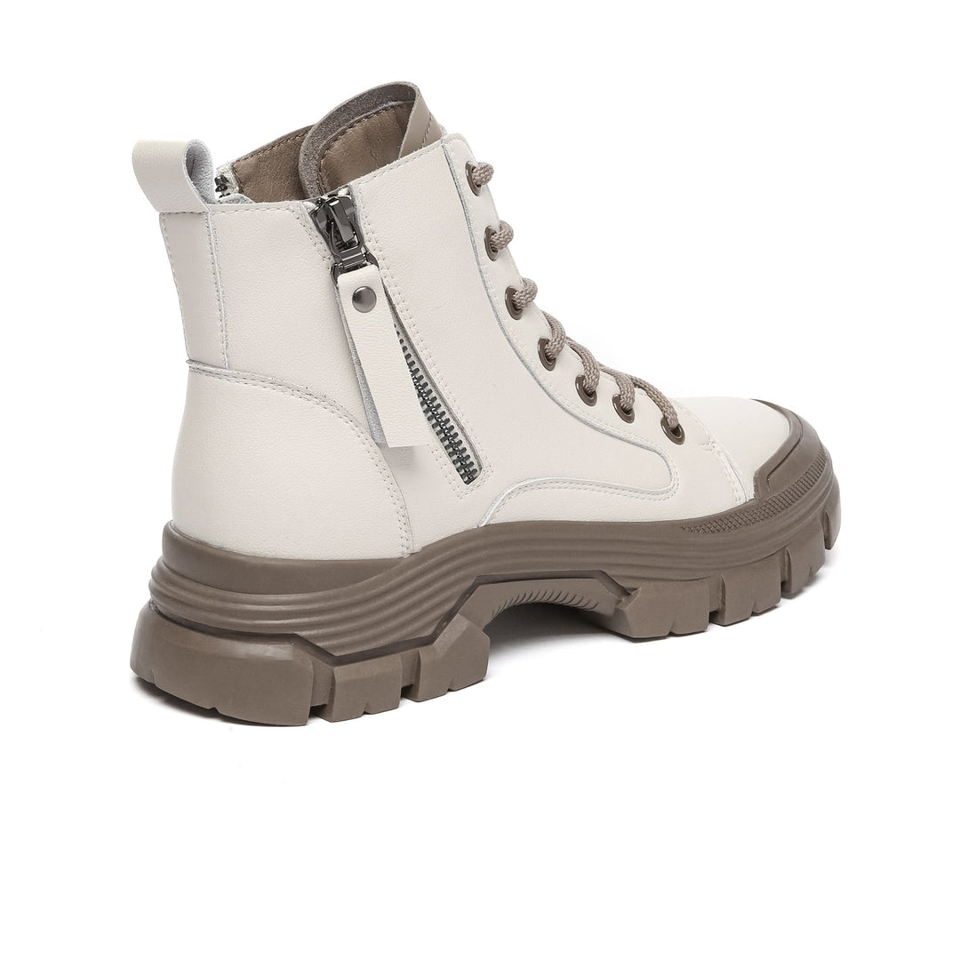 Leather Chunky Ankle Boots - UGG Direct Online