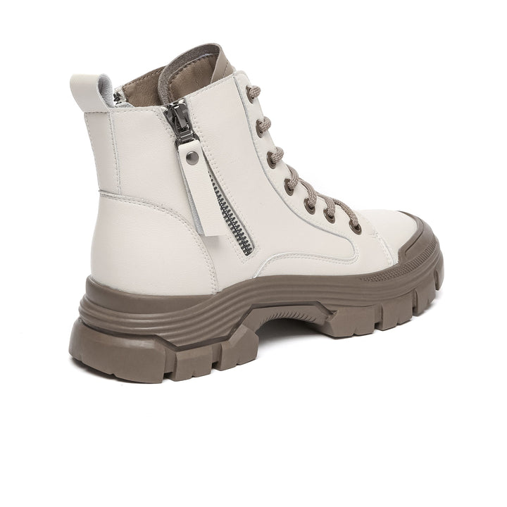 Leather Chunky Ankle Boots - UGG Direct Online