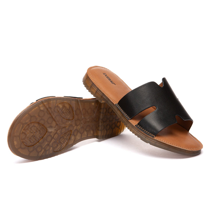 Leather Woven Flat Slides - UGG Direct Online