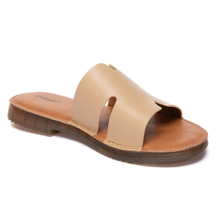Leather Woven Flat Slides - UGG Direct Online