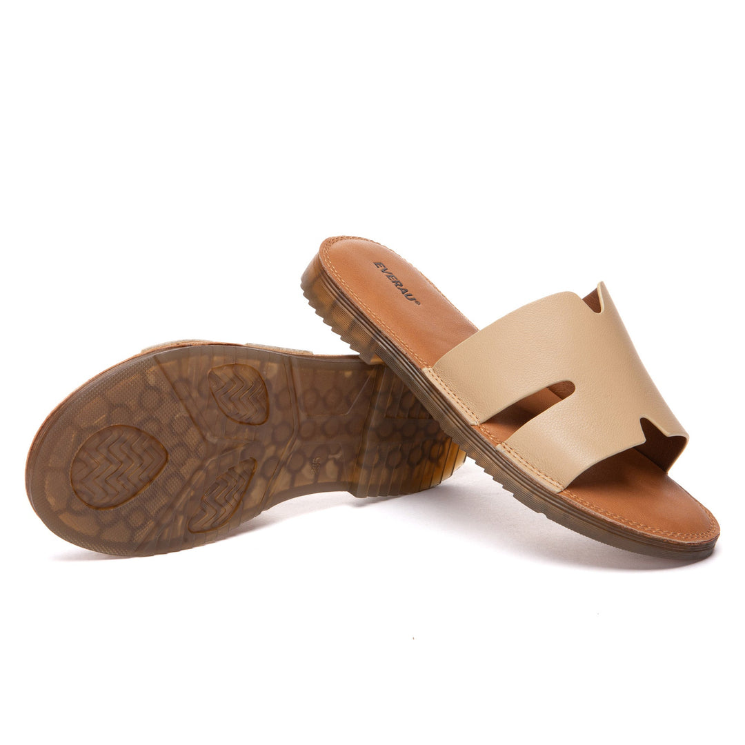 Leather Woven Flat Slides - UGG Direct Online