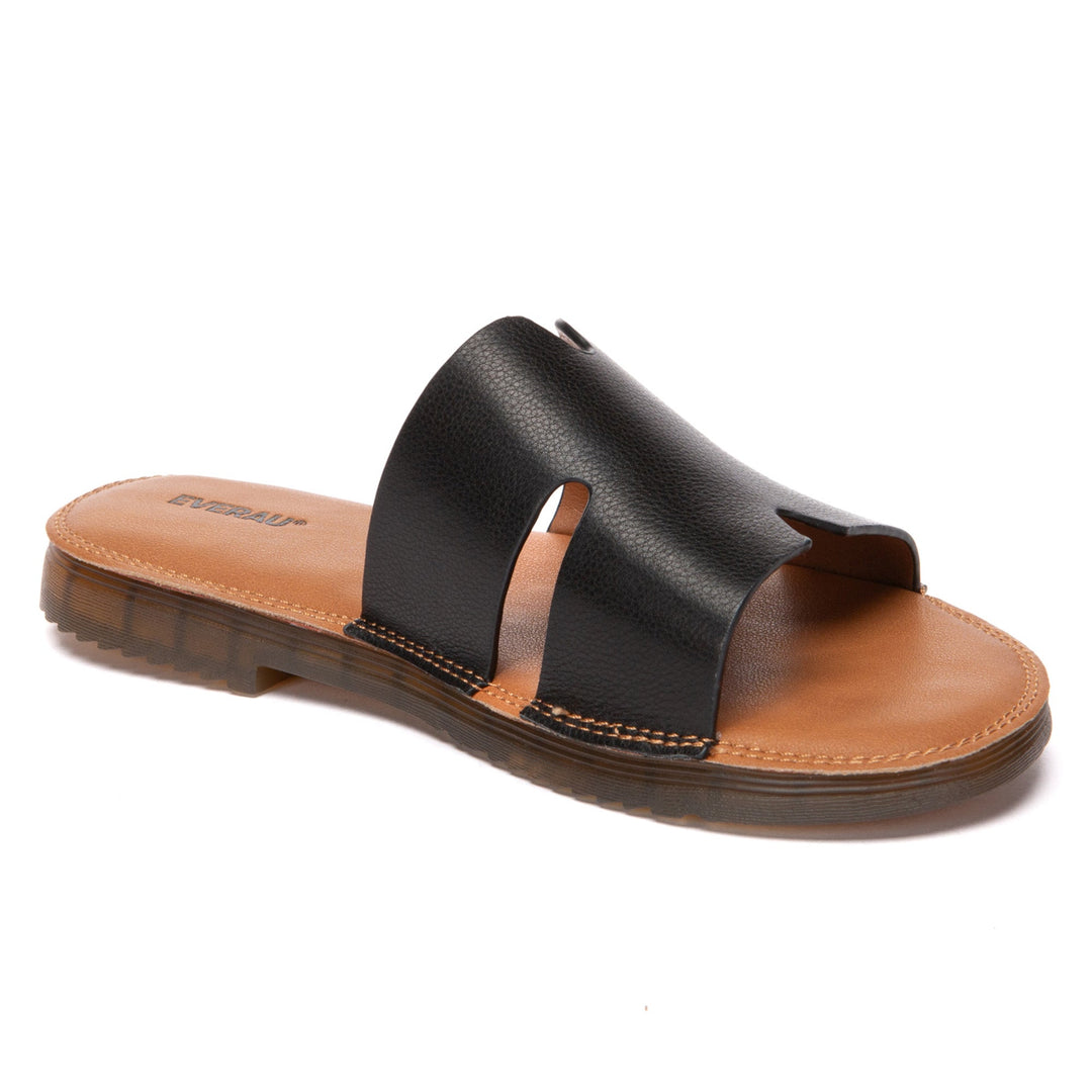 Leather Woven Flat Slides - UGG Direct Online