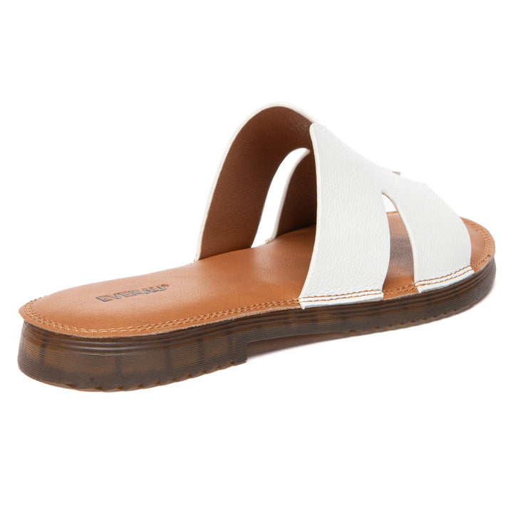 Leather Woven Flat Slides - UGG Direct Online